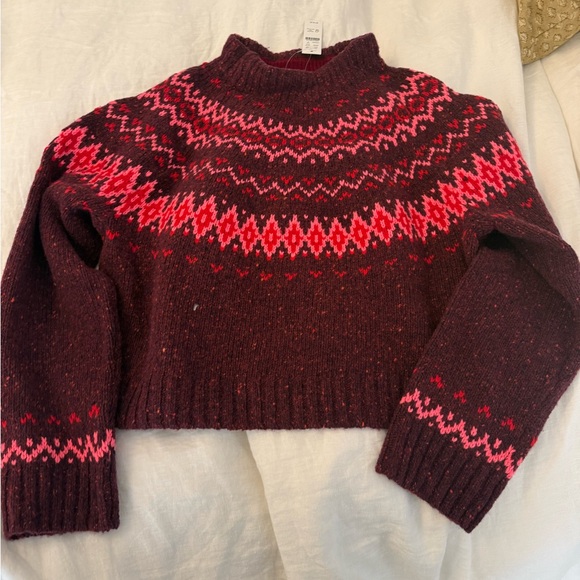 J. Crew Fair Isle Sweater NWT - Picture 2 of 6